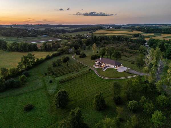 12.7 Acres of Land with Home for Sale in Mount Horeb, Wisconsin