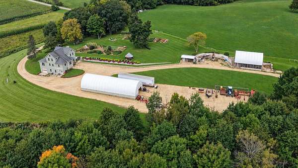 28.1 Acres of Land with Home for Sale in Kendall, Wisconsin