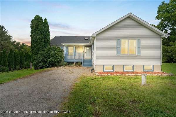 3.34 Acres of Land with Home for Sale in Onondaga, Michigan