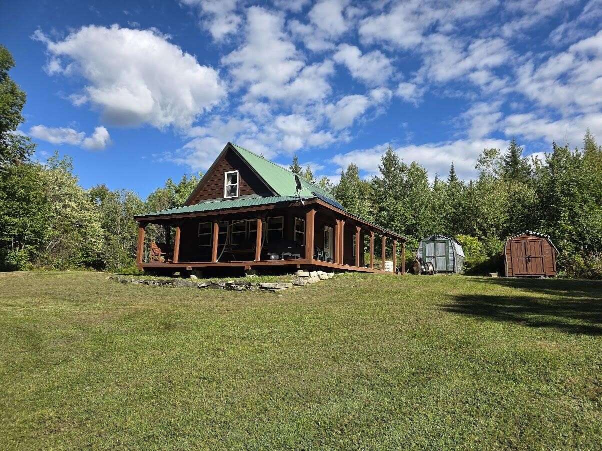 39 Acres of Recreational Land with Home for Sale in Oakfield, Maine
