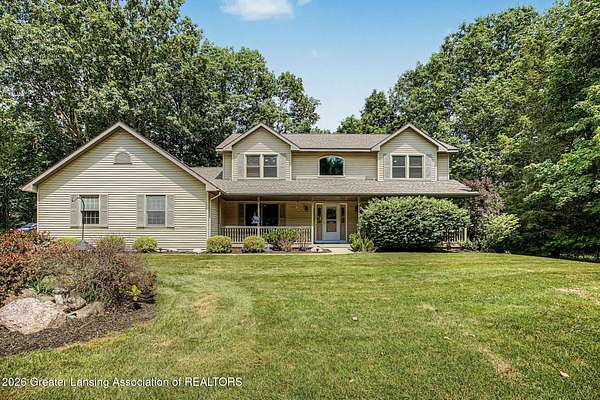 1.67 Acres of Land with Home for Sale in Portland, Michigan