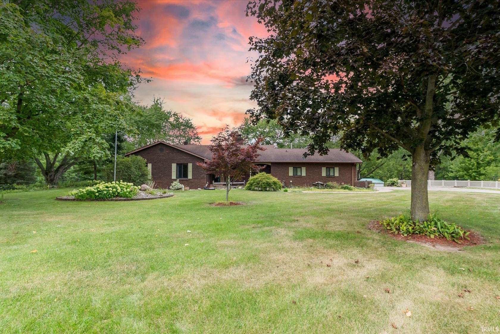 2.83 Acres of Land with Home for Sale in Fremont, Indiana