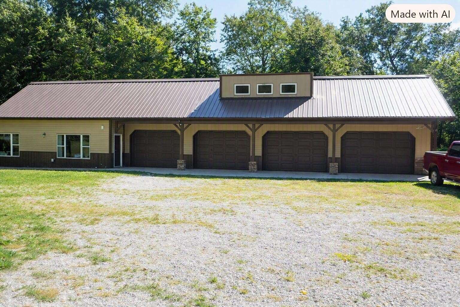 26.3 Acres of Recreational Land with Home for Sale in Eddyville, Kentucky