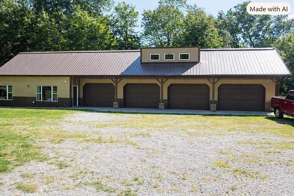 26.3 Acres of Recreational Land with Home for Sale in Eddyville, Kentucky