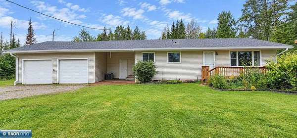 14 Acres of Land with Home for Sale in Embarrass, Minnesota