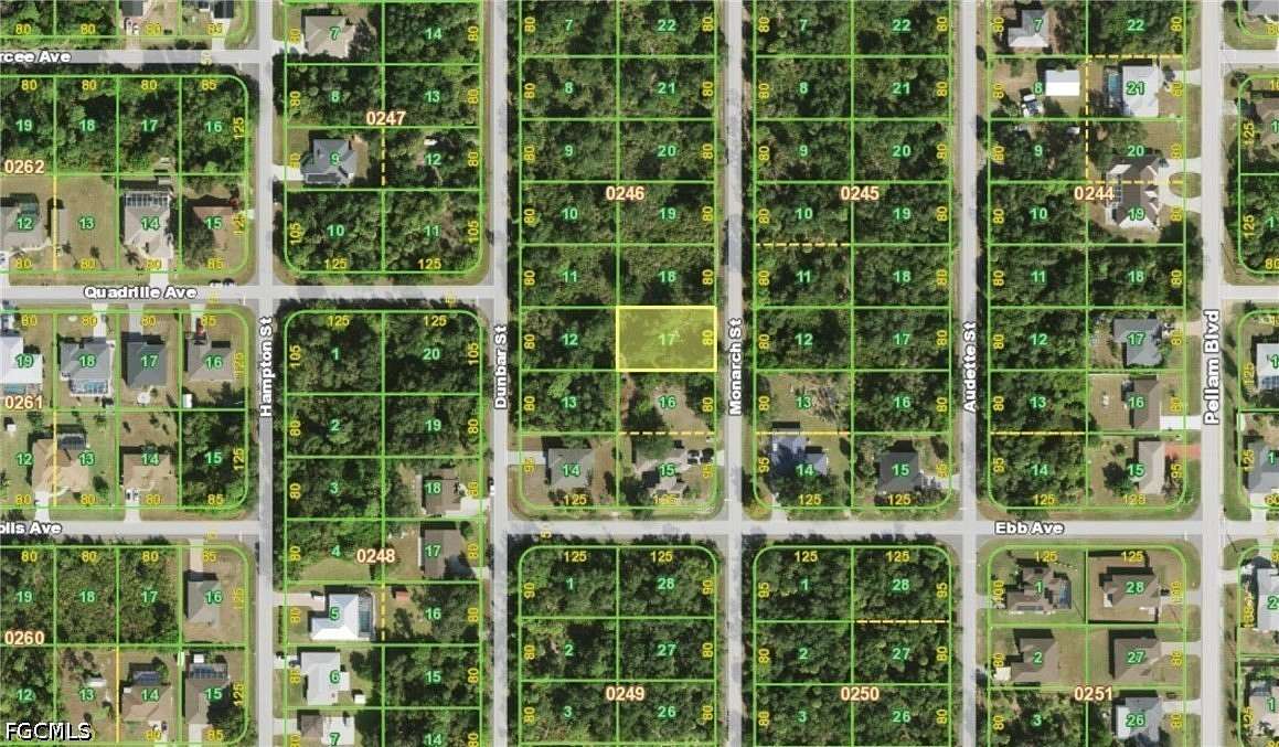 0.23 Acres of Residential Land for Sale in Port Charlotte, Florida