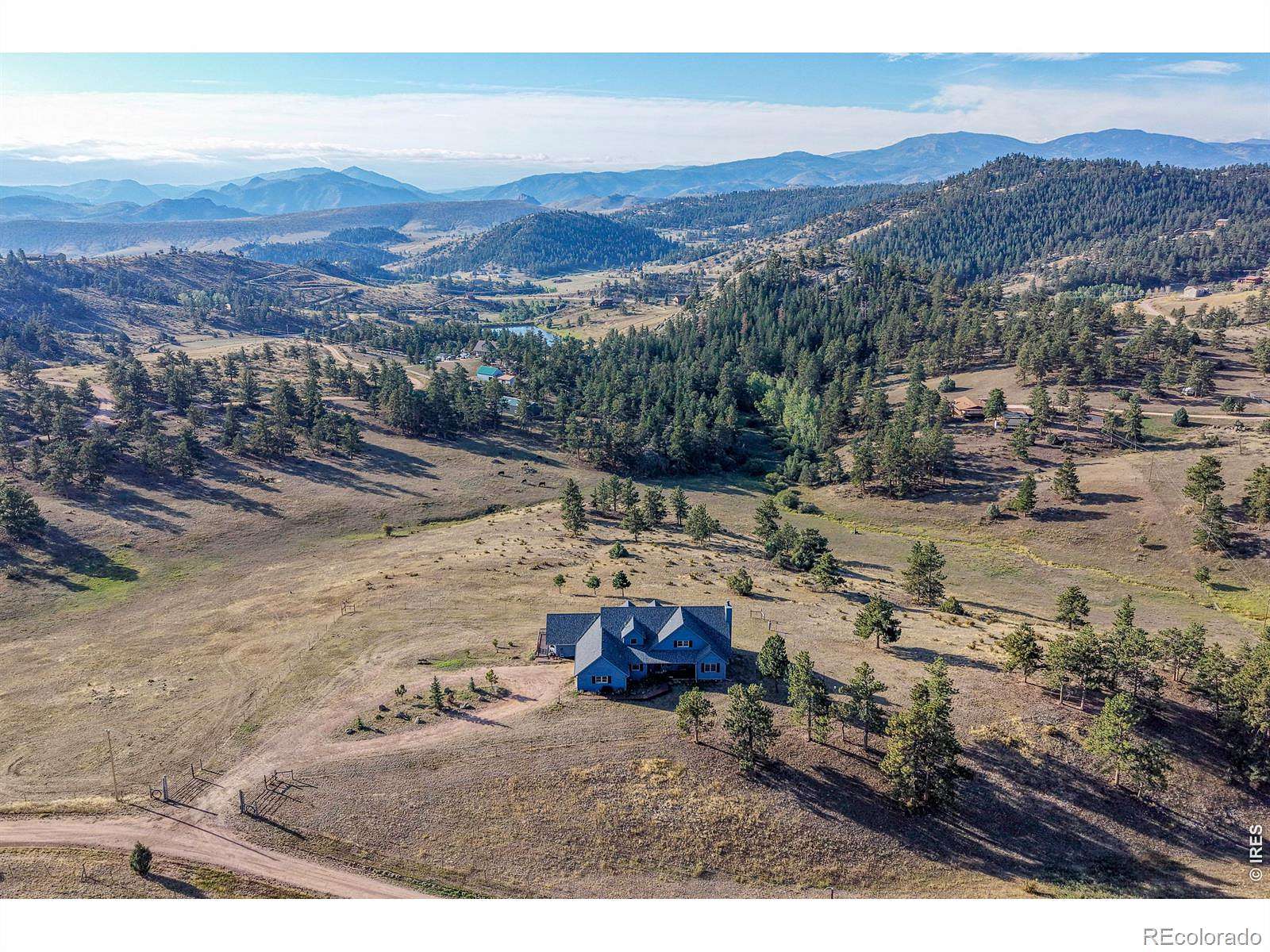 26.3 Acres of Land with Home for Sale in Livermore, Colorado