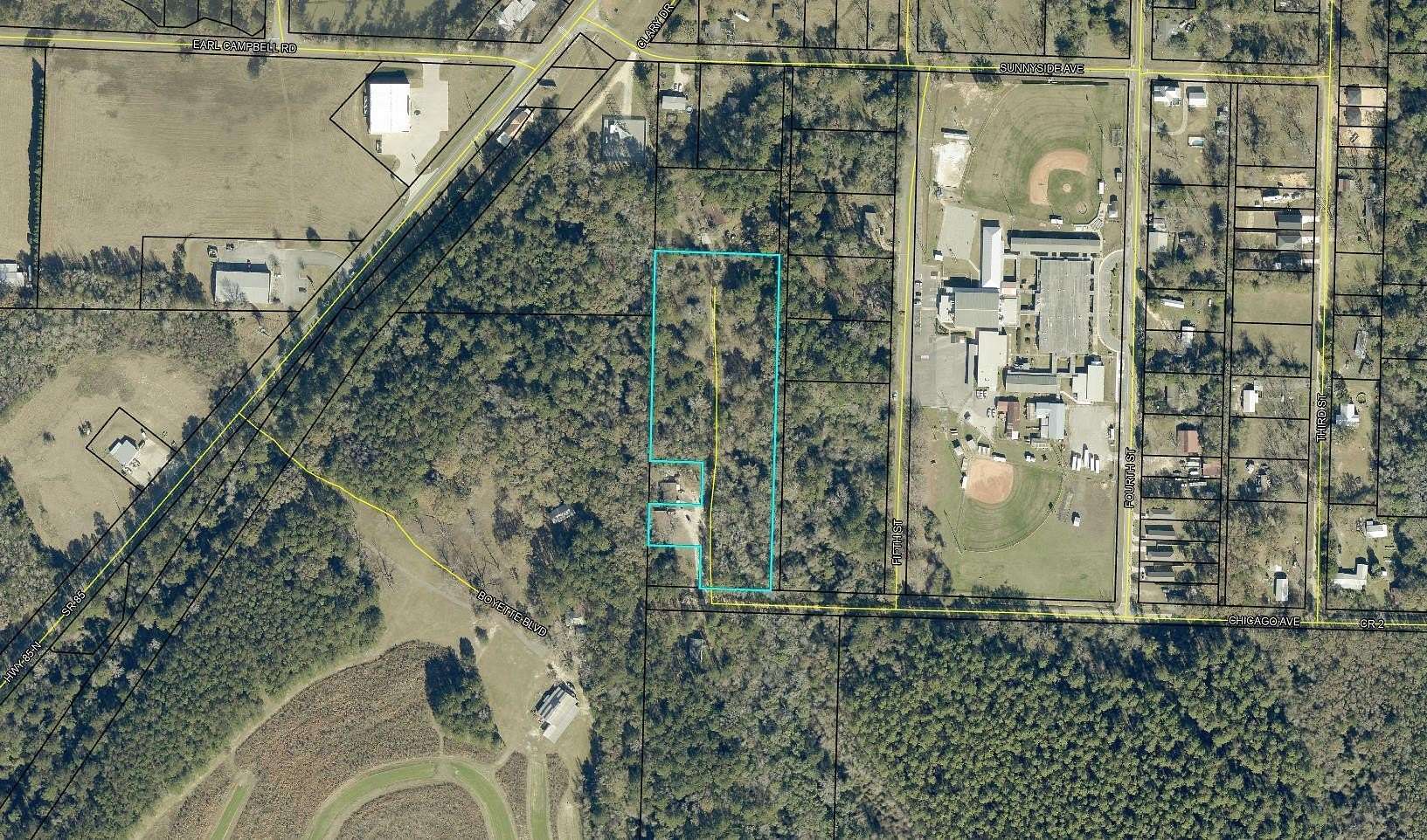 4.86 Acres of Mixed-Use Land for Sale in Laurel Hill, Florida
