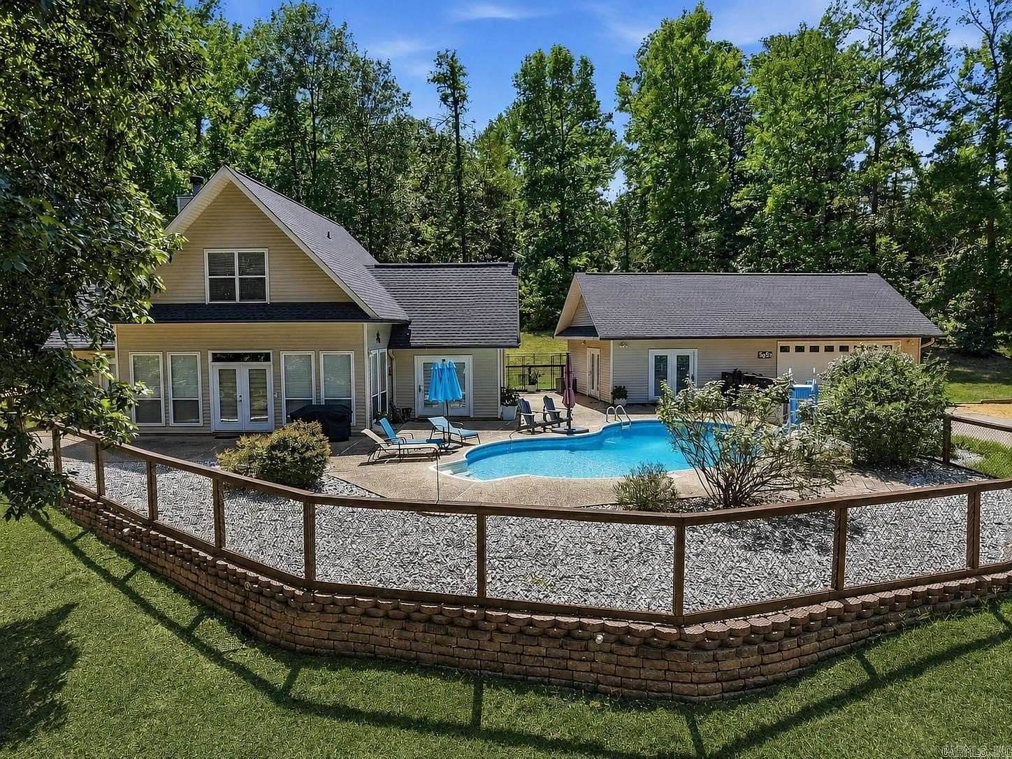 5 Acres of Land with Home for Sale in Benton, Arkansas