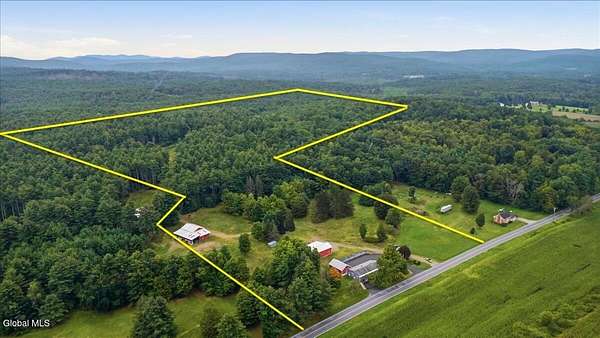 84.9 Acres of Recreational Land with Home for Sale in Hoosick Falls, New York