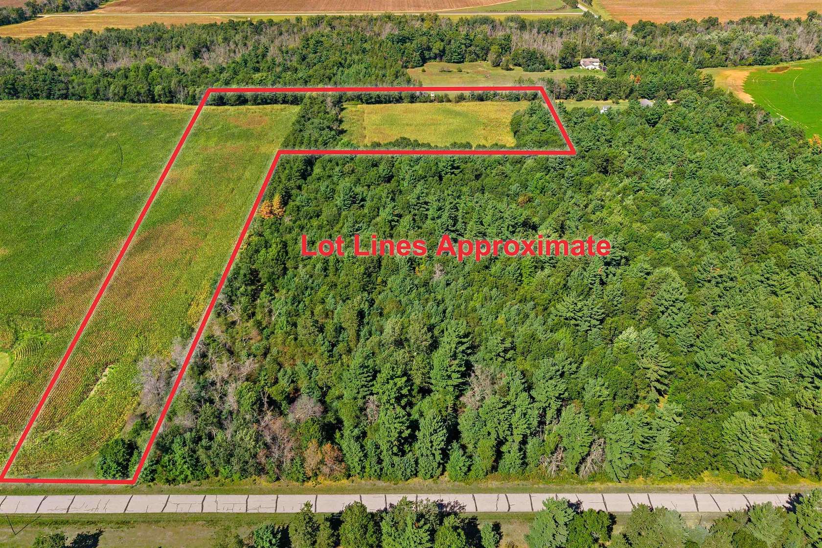 13 Acres of Recreational Land for Sale in Wisconsin Rapids, Wisconsin