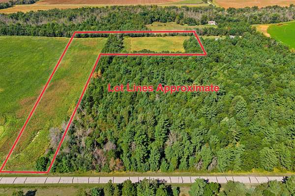 13 Acres of Recreational Land for Sale in Wisconsin Rapids, Wisconsin