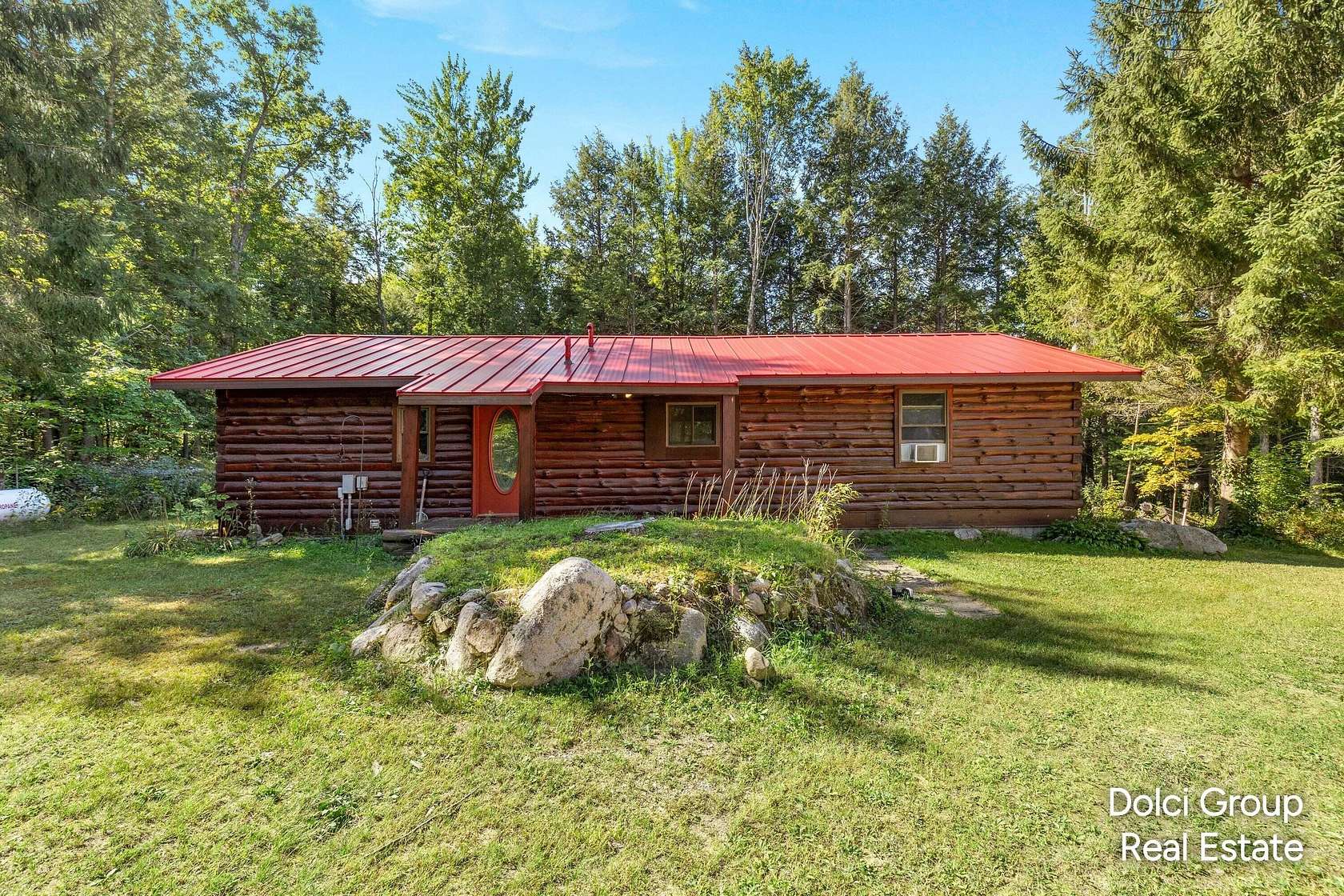 18.2 Acres of Recreational Land with Home for Sale in Chase, Michigan