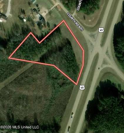4.25 Acres of Residential Land for Sale in Baldwyn, Mississippi