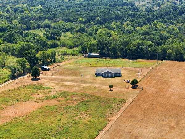 10 Acres of Land with Home for Sale in Castle, Oklahoma
