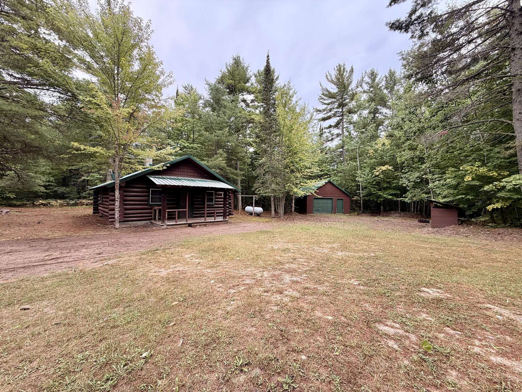 10 Acres of Recreational Land with Home for Sale in McMillan, Michigan