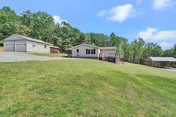 11 Acres of Recreational Land with Home for Sale in Huddleston, Virginia