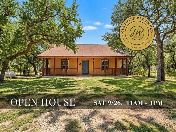 11.6 Acres of Land with Home for Sale in Wimberley, Texas