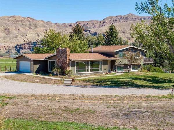 5.14 Acres of Land with Home for Sale in Cody, Wyoming