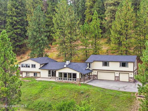 5 Acres of Land with Home for Sale in Coeur d'Alene, Idaho