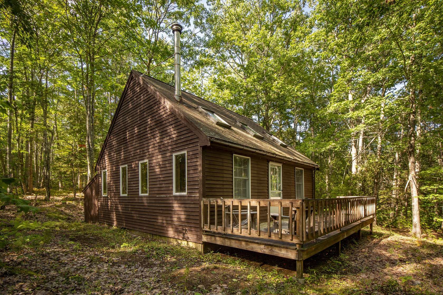 49.7 Acres of Recreational Land with Home for Sale in Lincolnville, Maine