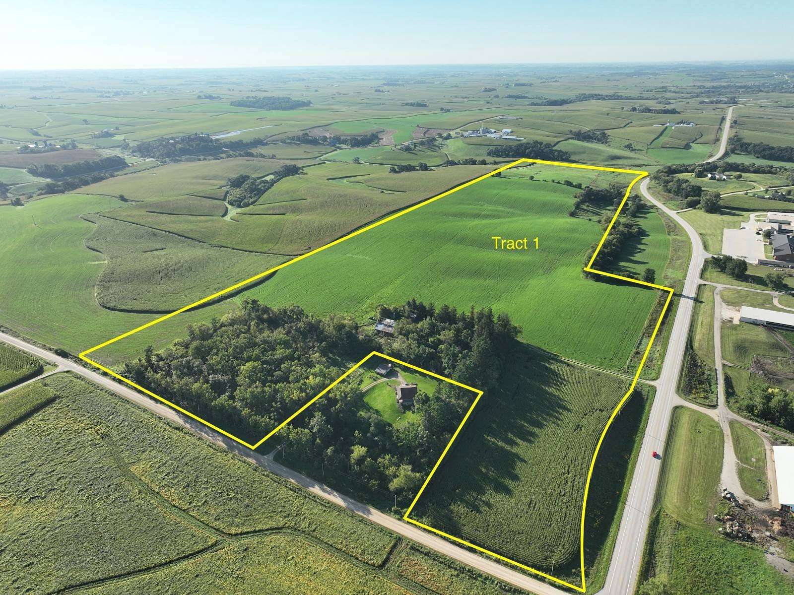 141 Acres of Land for Auction in Calmar, Iowa