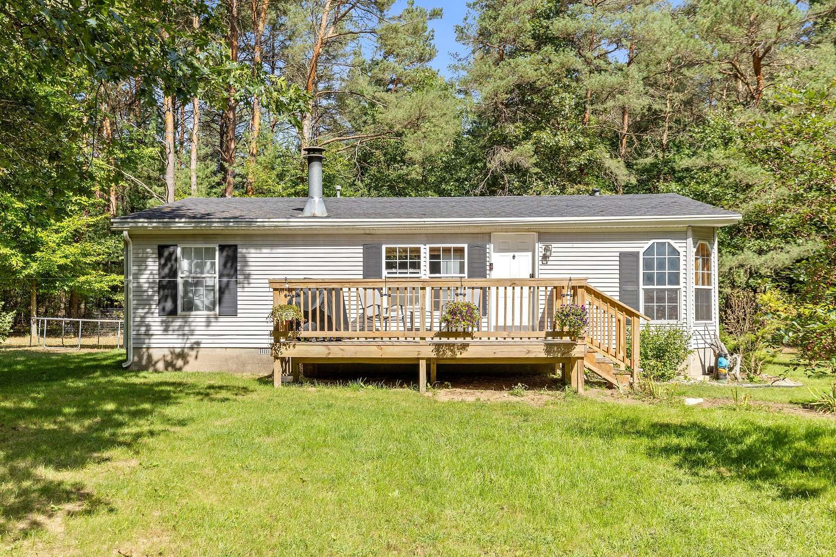 5 Acres of Land with Home for Sale in Gowen, Michigan