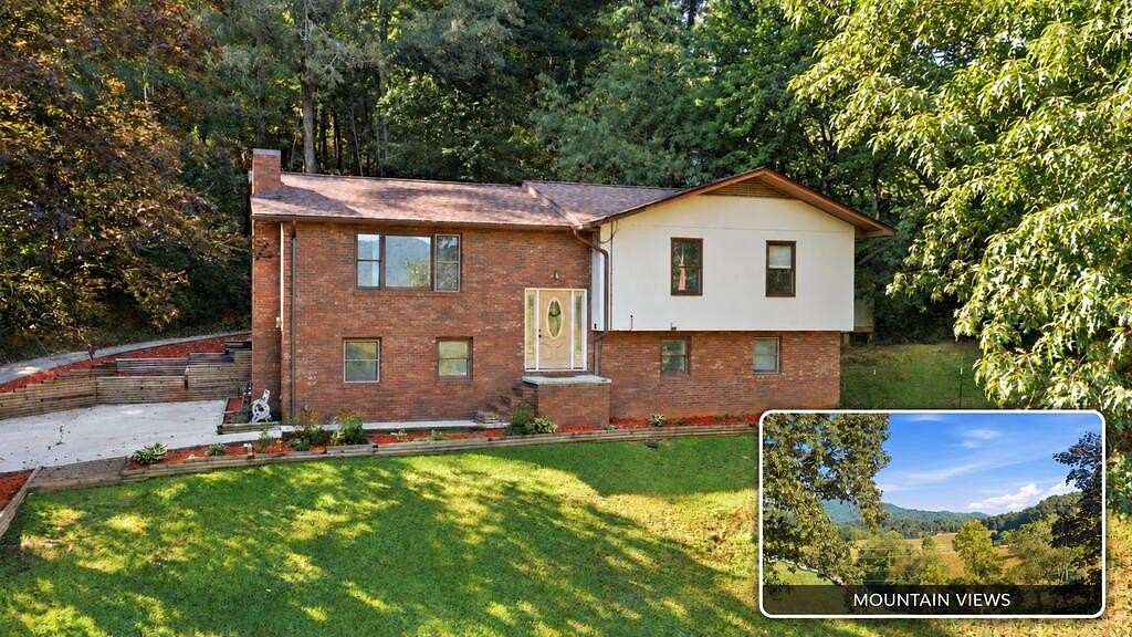 1.5 Acres of Land with Home for Sale in Franklin, North Carolina