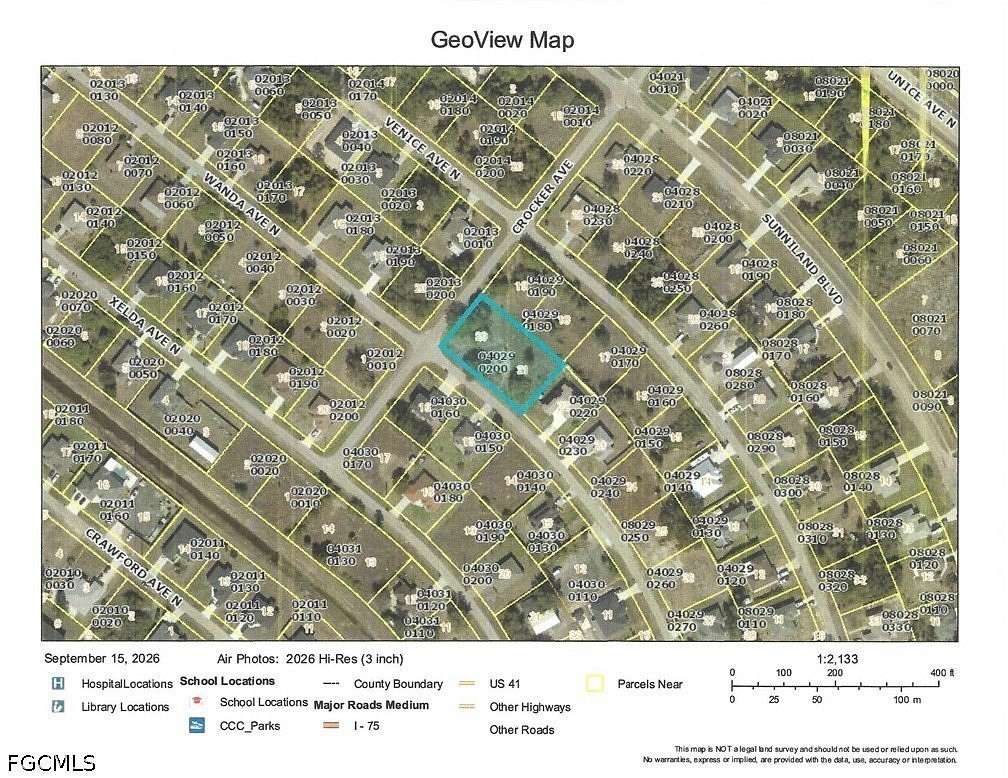 0.59 Acres of Residential Land for Sale in Lehigh Acres, Florida