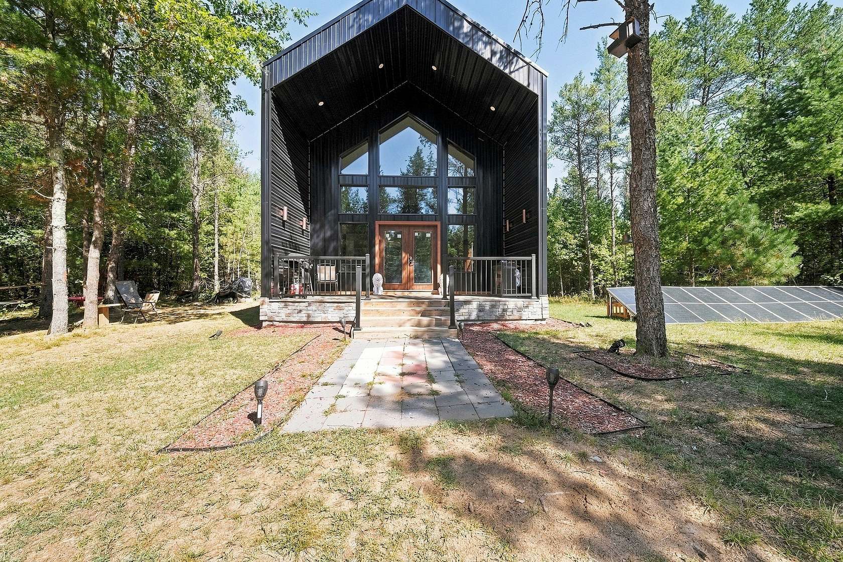 5 Acres of Land with Home for Sale in Fairchild, Wisconsin