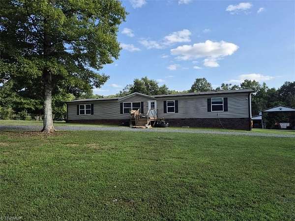 5 Acres of Land with Home for Sale in Asheboro, North Carolina