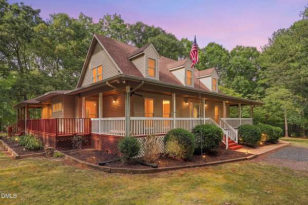 11.3 Acres of Land with Home for Sale in Pittsboro, North Carolina