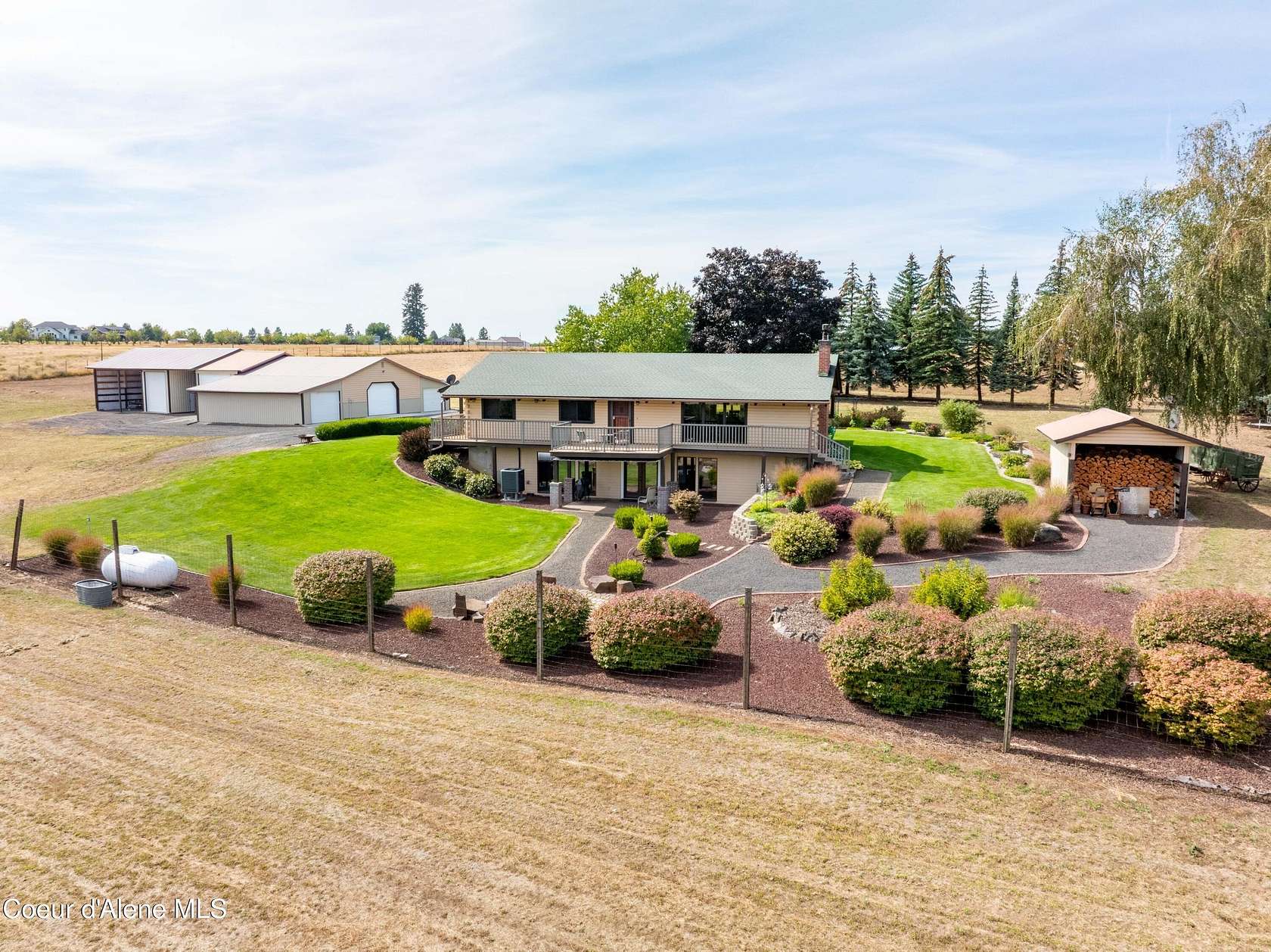21.1 Acres of Recreational Land with Home for Sale in Colbert, Washington