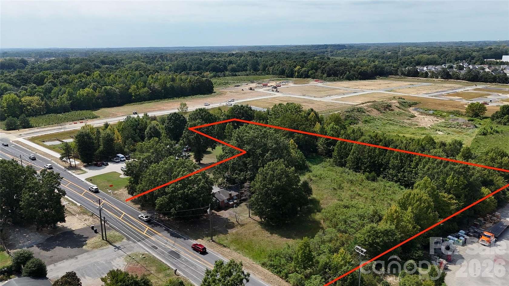 3 Acres of Mixed-Use Land for Sale in Monroe, North Carolina