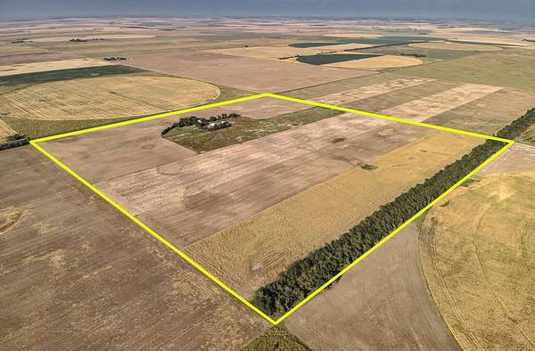 7 Acres of Land with Home for Auction in Larned, Kansas