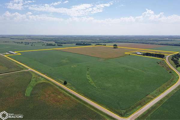 137 Acres of Agricultural Land for Sale in Auburn, Iowa