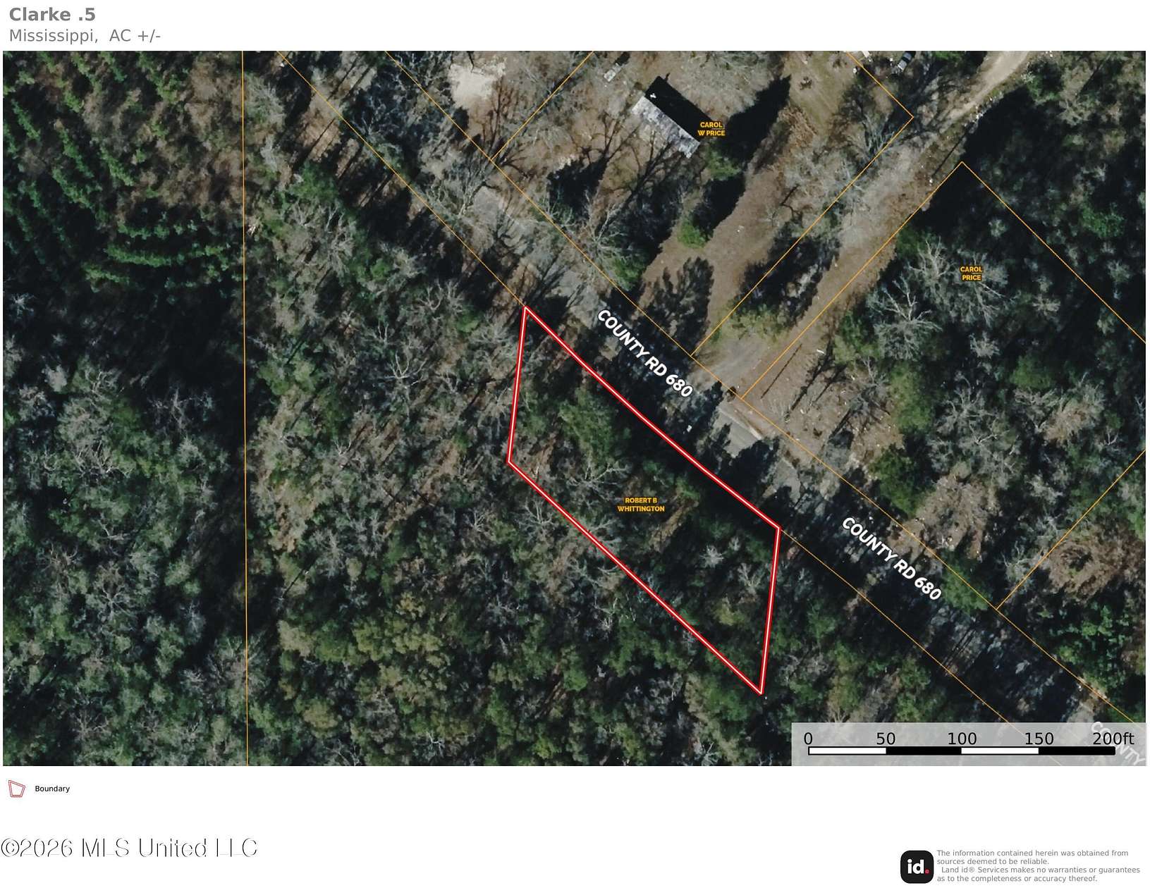 0.5 Acres of Land for Sale in Shubuta, Mississippi