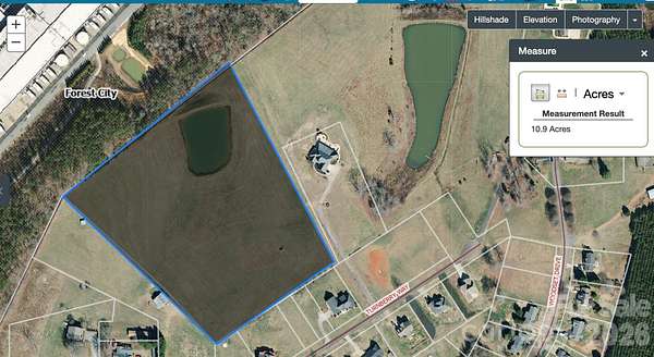 11 Acres of Land for Sale in Forest City, North Carolina