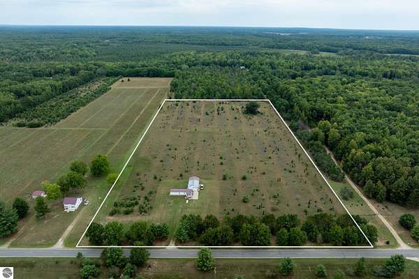 15 Acres of Land with Home for Sale in Lake, Michigan