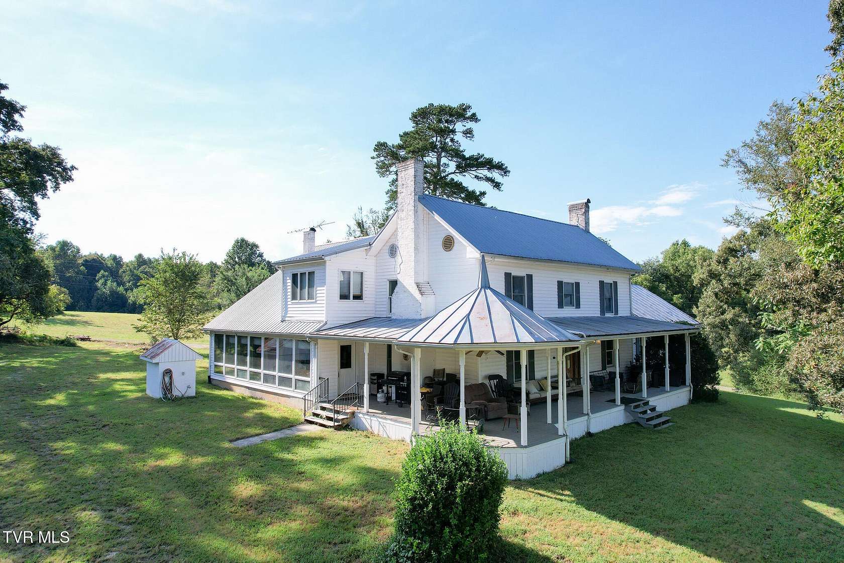 141 Acres of Land with Home for Sale in Chuckey, Tennessee