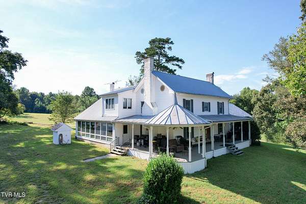 141 Acres of Land with Home for Sale in Chuckey, Tennessee