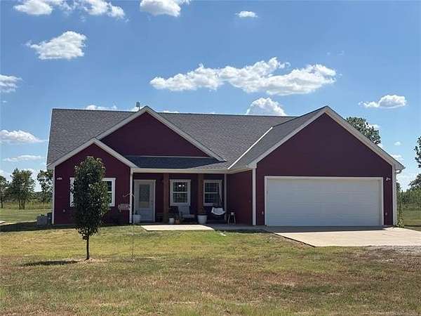 5.42 Acres of Land with Home for Sale in Caddo, Oklahoma