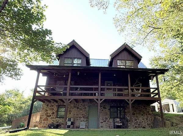 2 Acres of Land with Home for Sale in Mitchell, Indiana