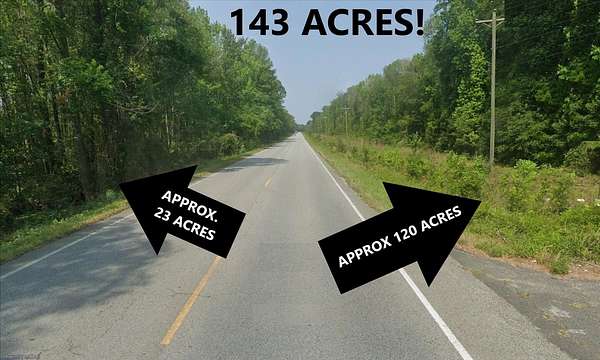 143 Acres of Recreational & Residential Land for Sale in Ridgeville, South Carolina