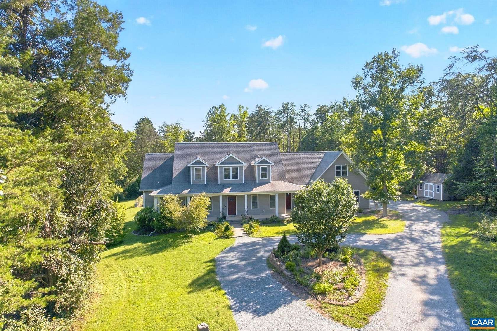 6.52 Acres of Land with Home for Sale in Zion Crossroads, Virginia