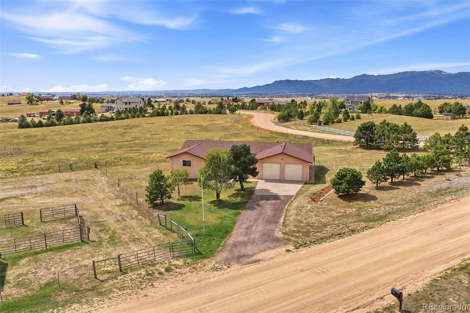5.77 Acres of Land with Home for Sale in Colorado Springs, Colorado