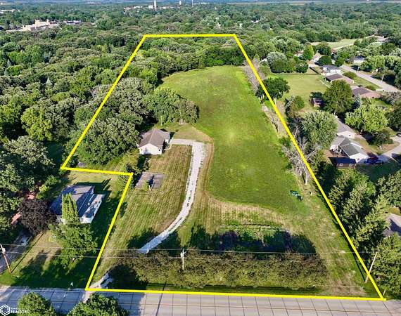 10 Acres of Land with Home for Sale in Jefferson, Iowa