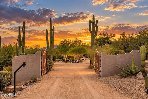 3.8 Acres of Land with Home for Sale in Cave Creek, Arizona
