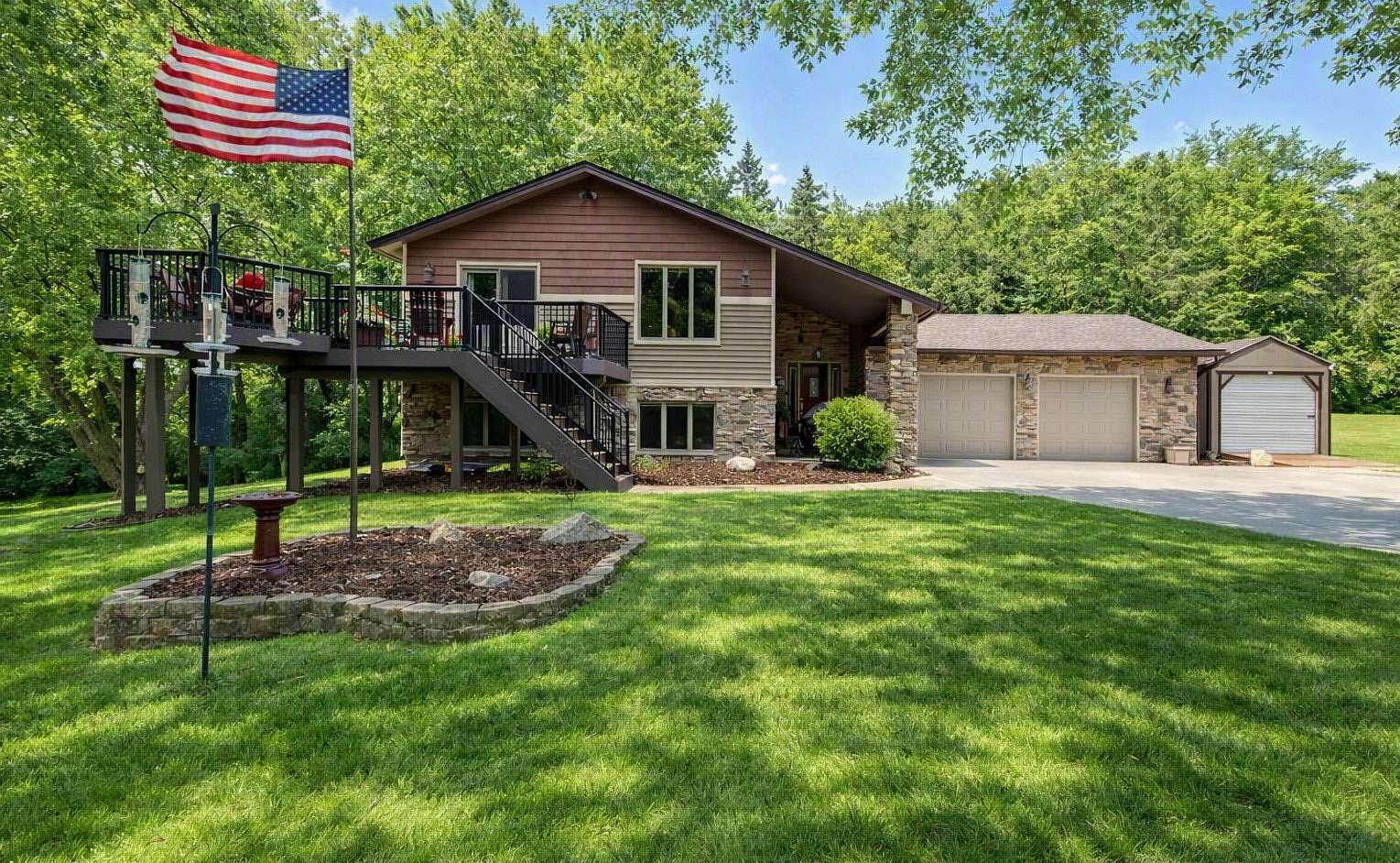 2.5 Acres of Land with Home for Sale in Lakeville, Minnesota