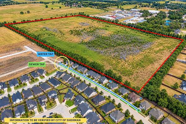 68.6 Acres of Land for Sale in Sherman, Texas